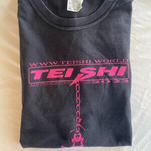 Teishi Pink Graphic Heavyweight T-Shirt – Comfort Colors XL